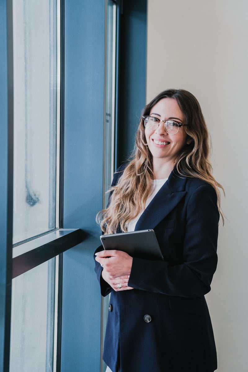 Cool Corporate Portrait of a Female Professional